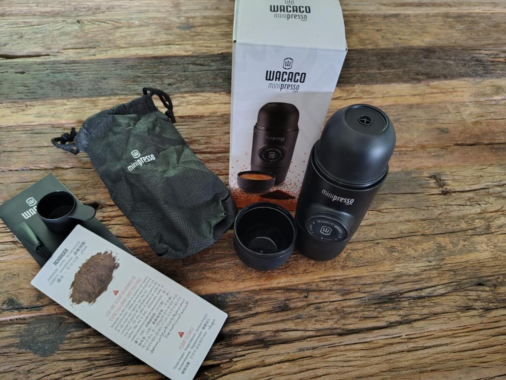Wacaco miniPresso GR - Draagbaar Espresso Apparaat, Ophalen