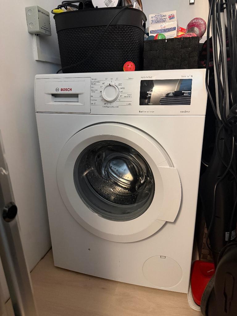 [INBOEDEL TE KOOP] Bosch Serie 6 wasmachine, Witgoed en Apparatuur, Wasmachines, Ophalen, Gebruikt, 85 tot 90 cm, 1200 tot 1600 toeren