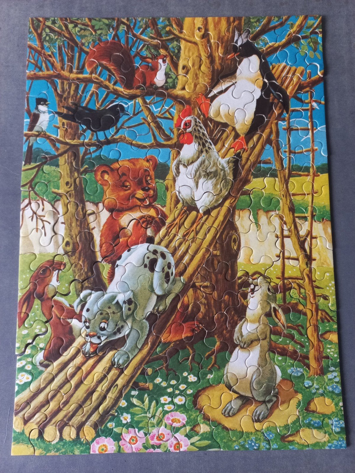 te koop oud puzzeltje, Antiek en Kunst, Ophalen of Verzenden