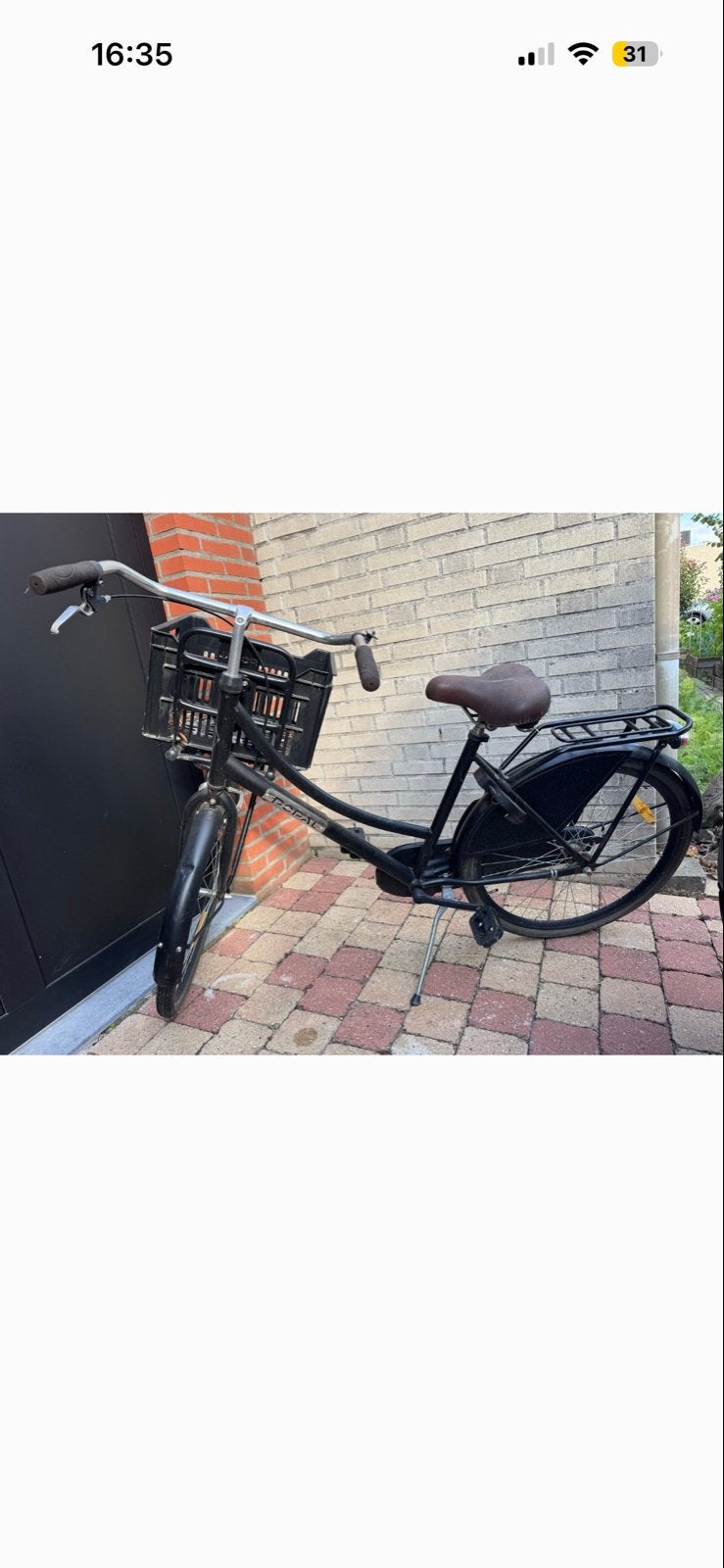 Popal Daily Dutch Basic damesfiets met voordrager, Fietsen en Brommers, Fietsen | Dames | Damesfietsen, Terugtraprem, Ophalen