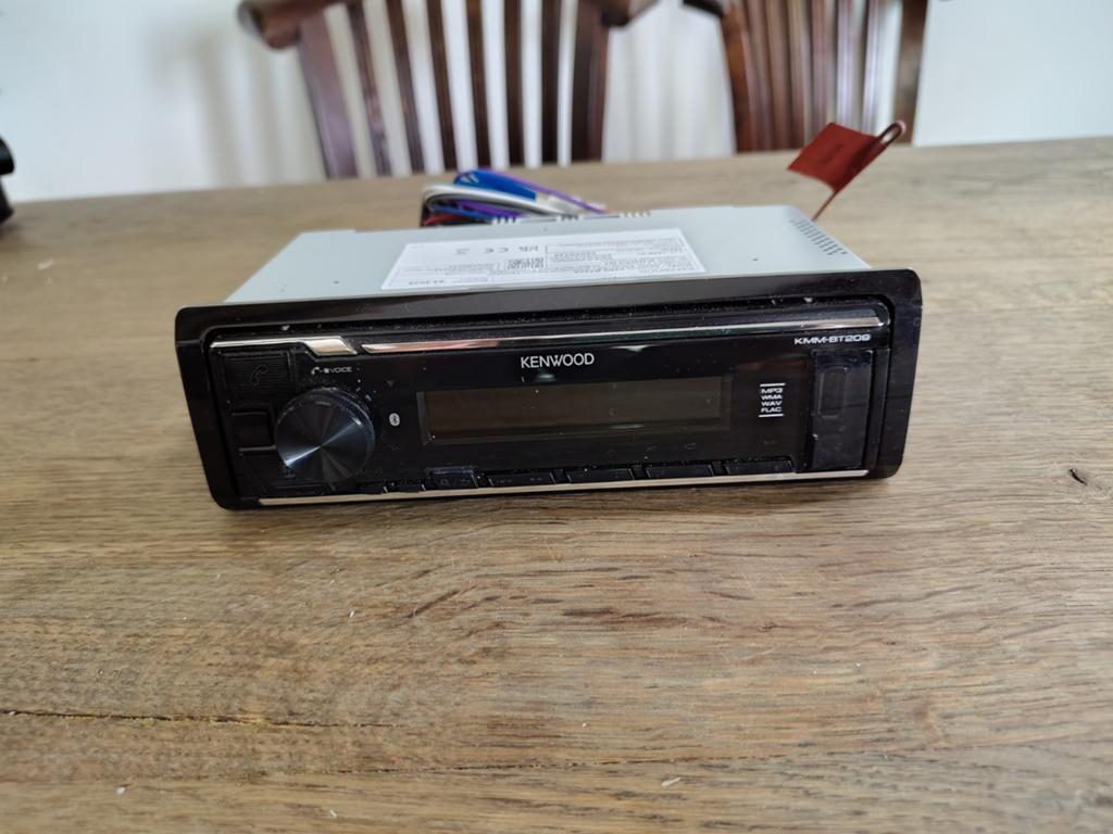 Kenwood KMM-BT209 Autoradio met Bluetooth en USB, Auto diversen, Autoradio's, Ophalen of Verzenden, Zo goed als nieuw