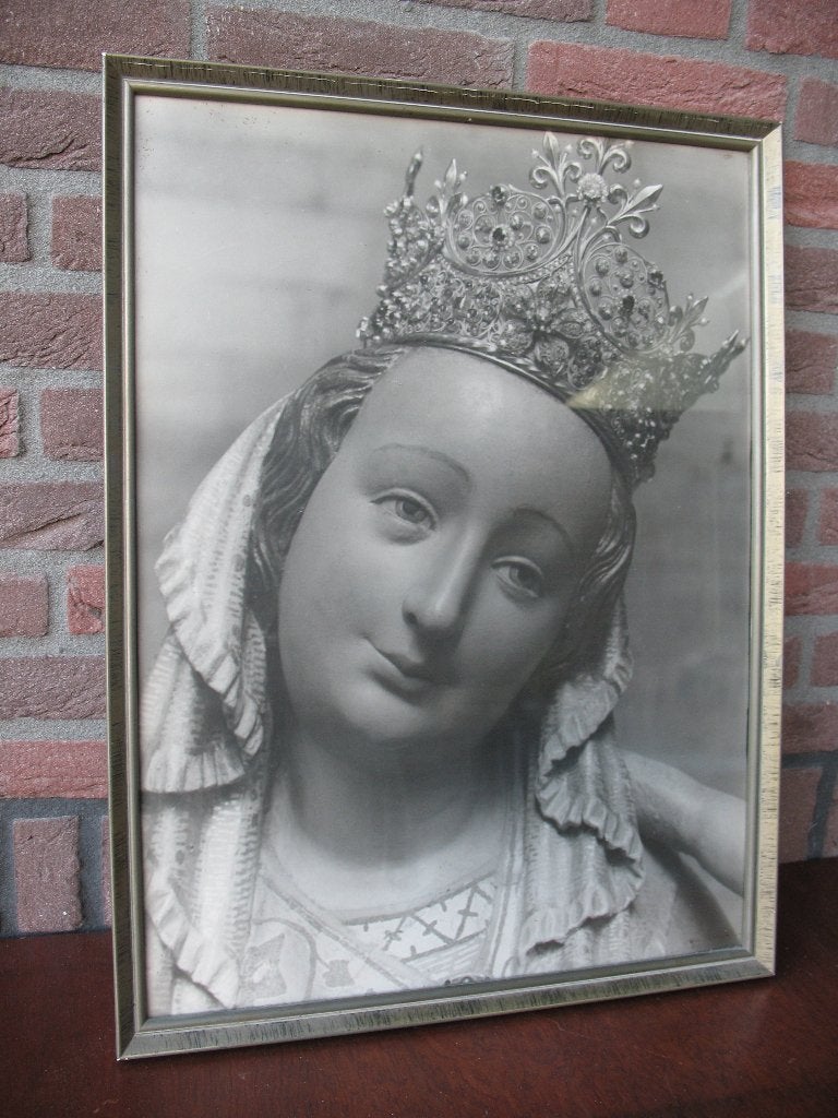 Fotoschilderij madonna, 62 cm, 48 cm, Ophalen of Verzenden, Zo goed als nieuw
