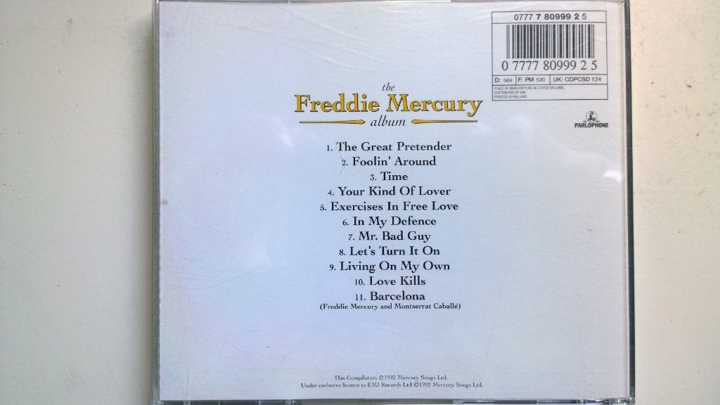 Freddie Mercury - The Freddie Mercury Album, Ophalen of Verzenden, Zo goed als nieuw, Pop, Album