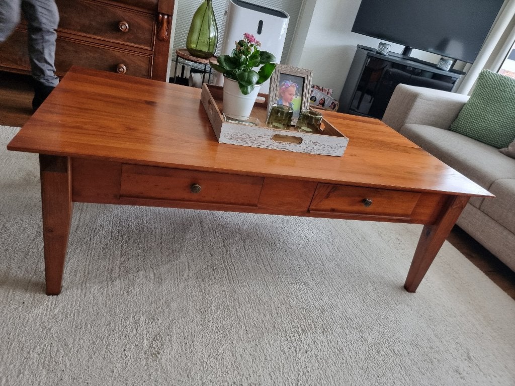 Houten Salontafel gratis af te halen, Ophalen, Gebruikt, 100 tot 150 cm, 50 tot 100 cm