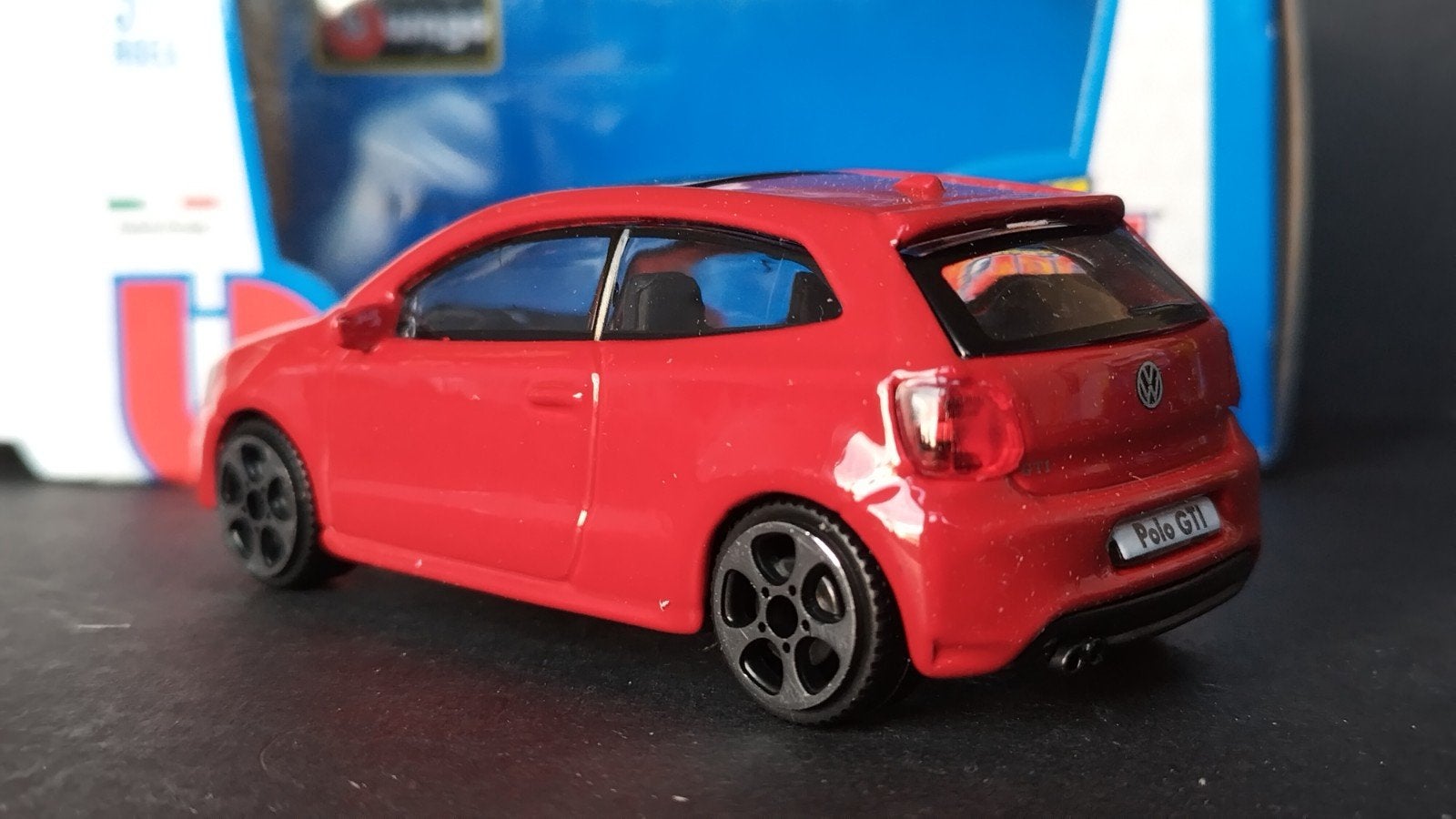 Volkswagen Polo GTi Mk5 1:43 Bburago Burago Pol, Verzenden