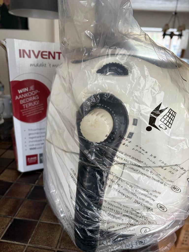 Inventum Airfryer GF250HL - Nieuw in doos, Ophalen of Verzenden, Nieuw, Airfryer, 750 t/m 999 gram