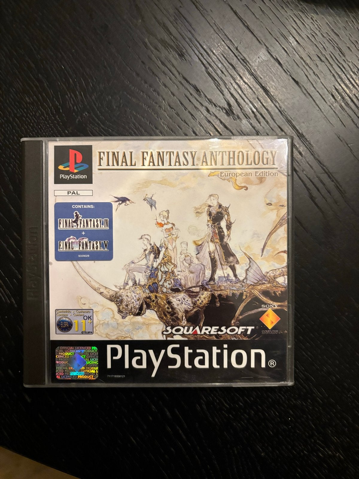 Final Fantasy Anthology PS1 - IV & V (PAL), Ophalen, Gebruikt, 1 speler, Role Playing Game (Rpg)