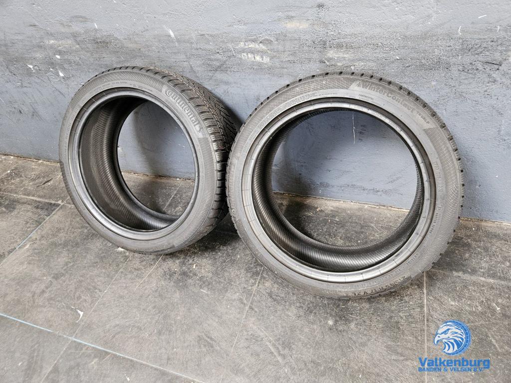 6.5mm! Winterbanden 215/45R17 Continental WinterContact TS85, Auto-onderdelen, Banden en Velgen, -, -, 17 inch, Band(en)