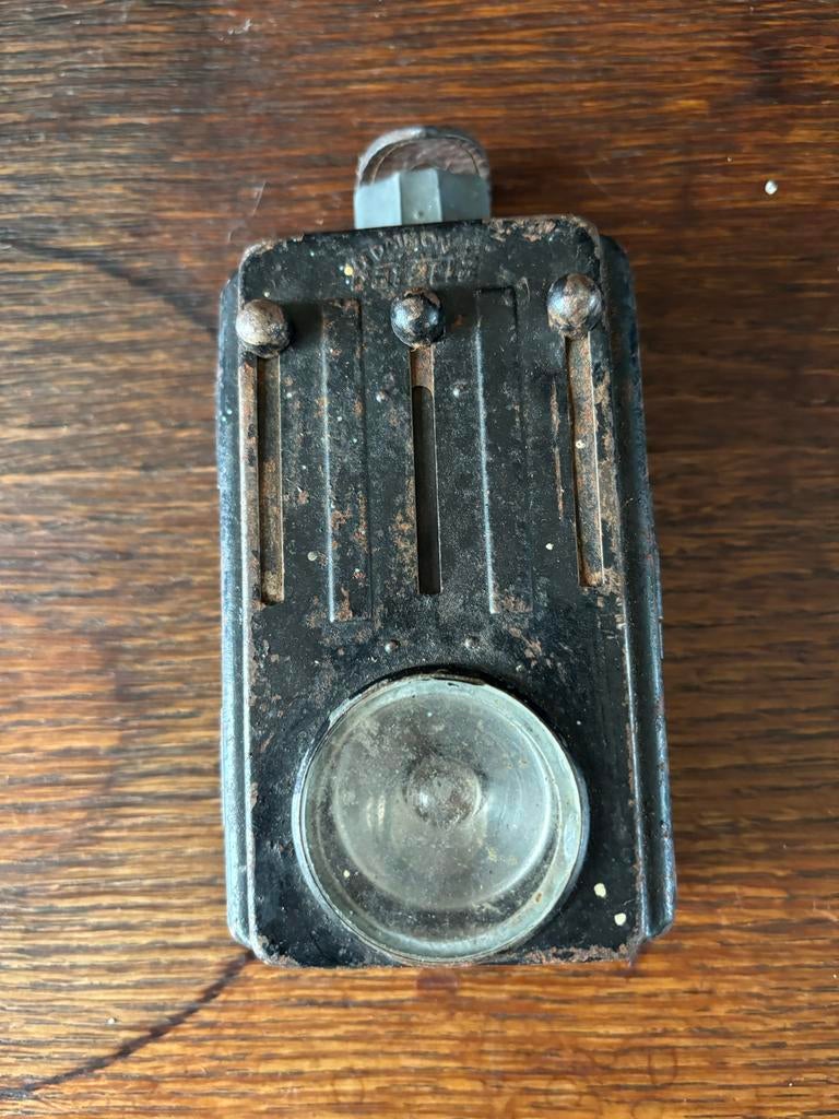 Oud fietslampje, Ophalen of Verzenden, Gebruikt, Batterij, Verlichtingsset
