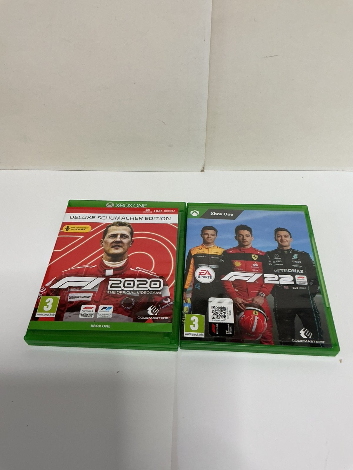Formule 1 2020 en 2022 Xbox One, 1 speler, Racen en Vliegen, Ophalen of Verzenden, Zo goed als nieuw