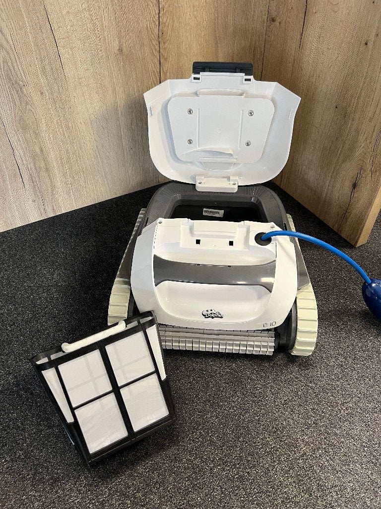 Dolphin zwembadrobot E10, Ophalen of Verzenden, Zo goed als nieuw, Reinigingsmiddel