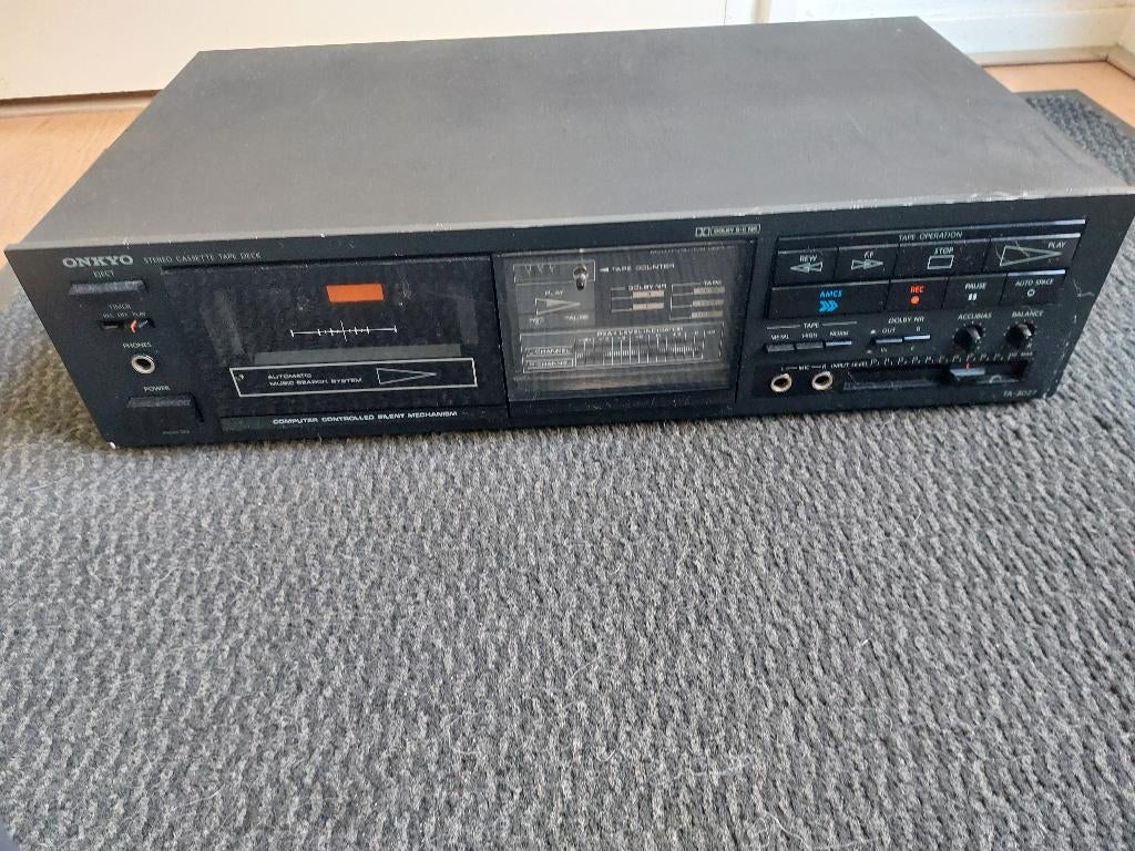 Onkyo TA-2027 Cassette deck, Ophalen of Verzenden, Enkel, Overige merken, Tiptoetsen