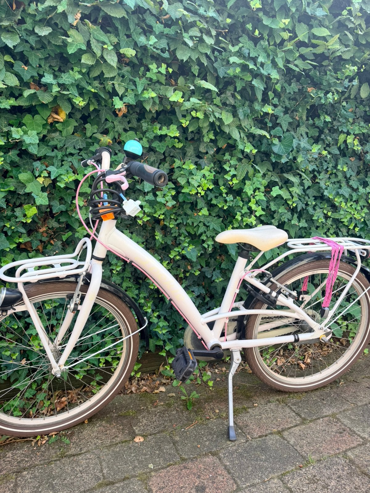 Kinderfiets meidje 18 inc, Fietsen en Brommers, Ophalen, Zo goed als nieuw, 16 inch