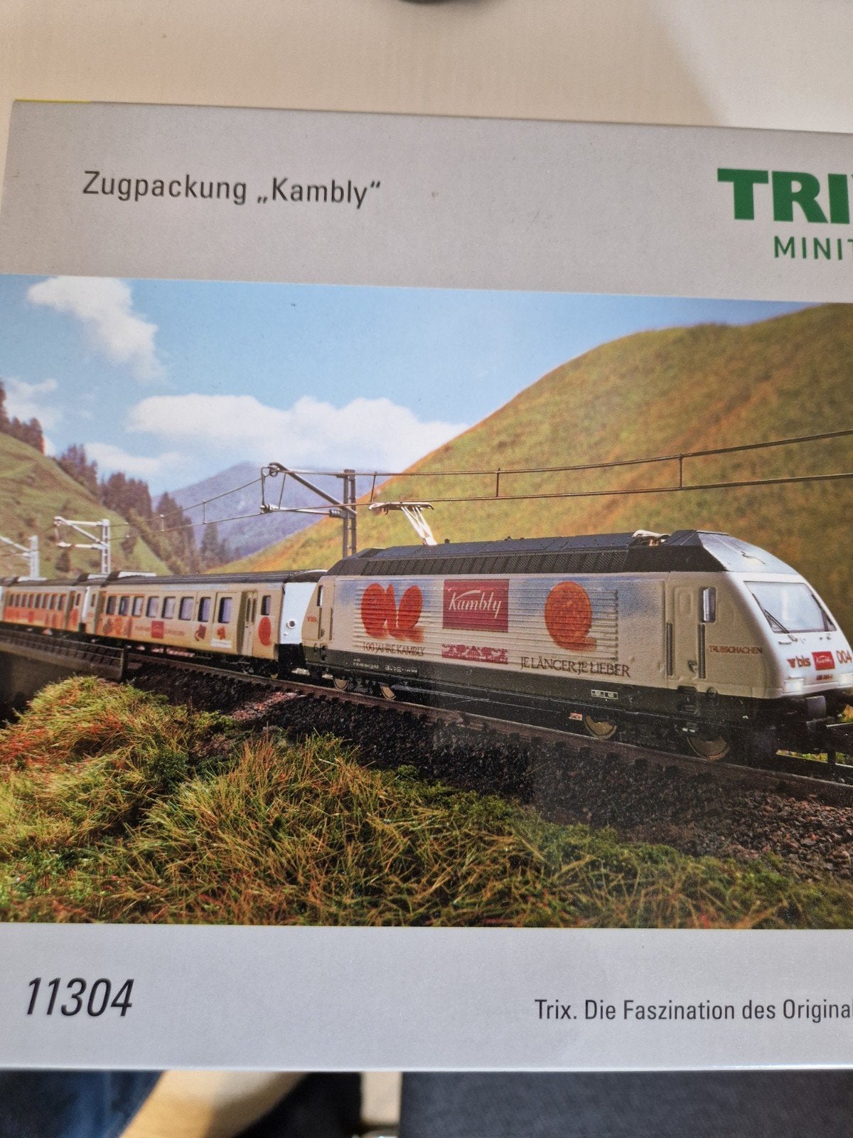 Minitrix set "KAMBLY" NIEUW., Treinset, Gelijkstroom, Trix, Nieuw