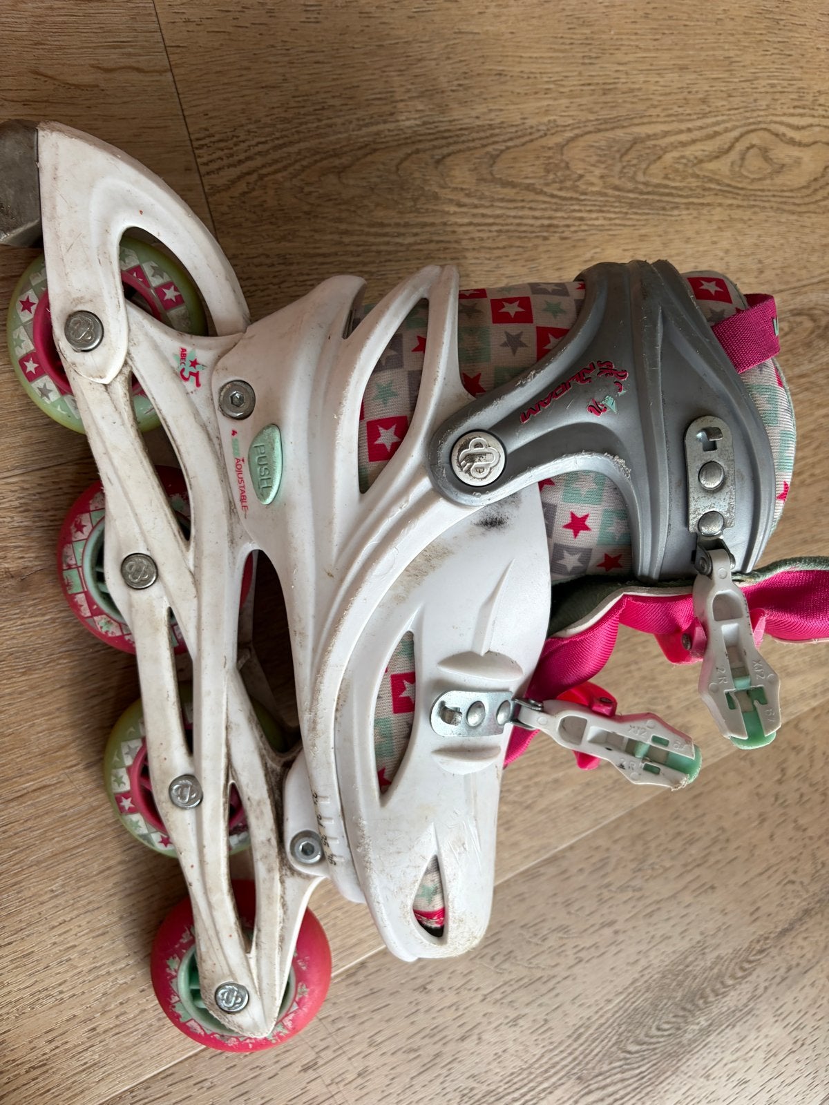 Verstelbare kinder inline skates - Maat 33-36, Ophalen, Kinderen, Inline skates 4 wielen, Verstelbaar