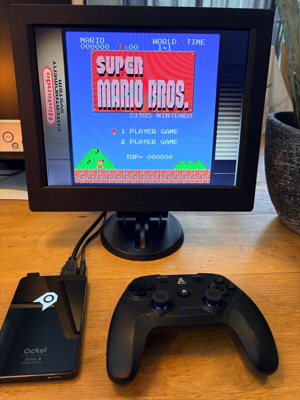 Micro PC met Retro Games en Draadloze Controller, Ophalen of Verzenden, Overige merken, Gebruikt