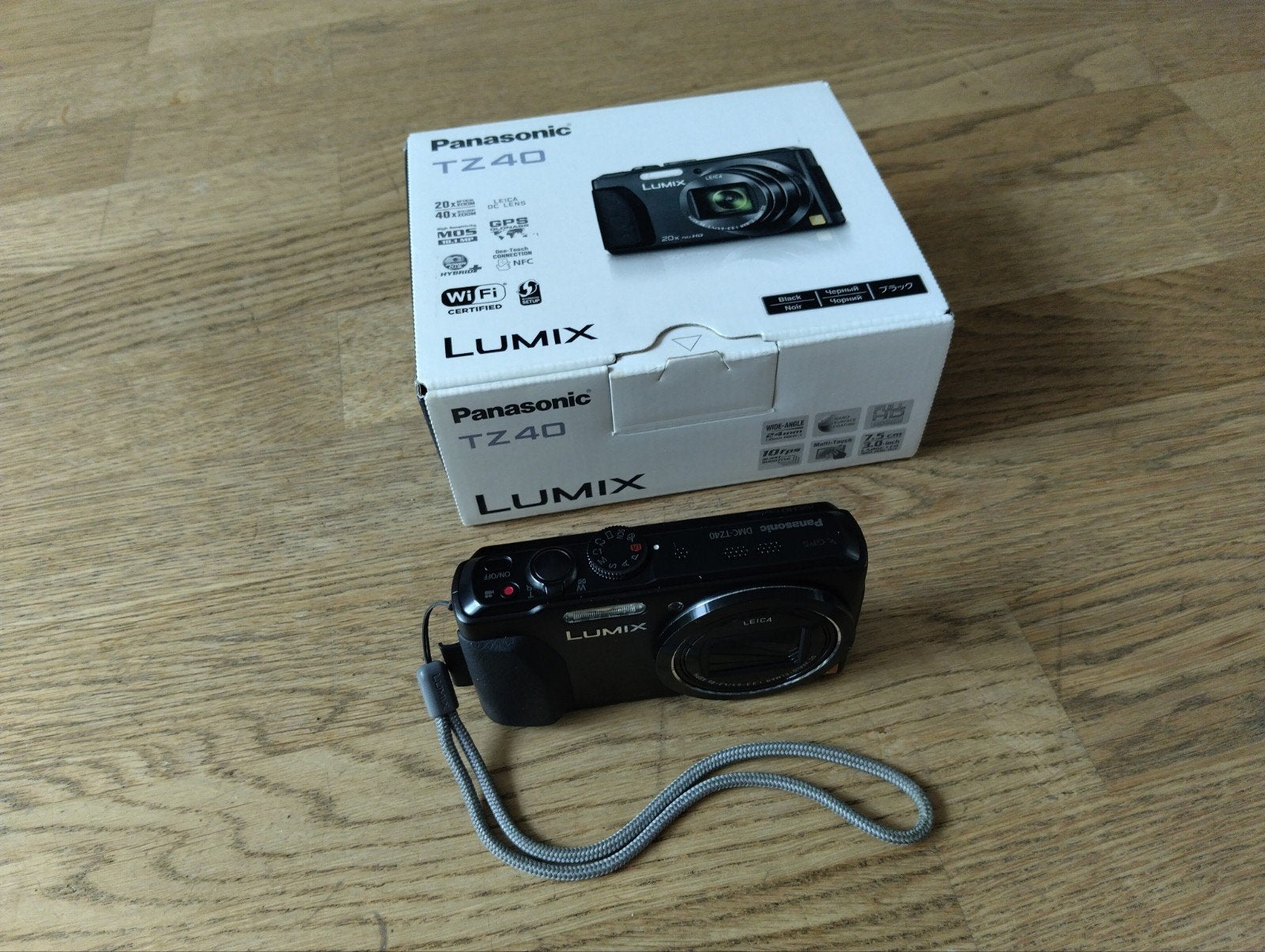 Panasonic Lumix DMC-TZ40 Compact Camera met Leica Lens, Gebruikt, Compact, Ophalen of Verzenden, Overige Merken