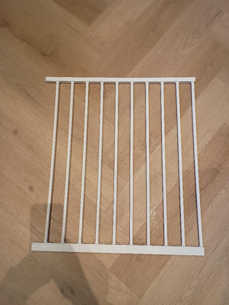 BabyDan Klemhekje Uitbreiding 64,5 cm wit, Ophalen, Zo goed als nieuw, Klemhekje, Metaal of IJzer