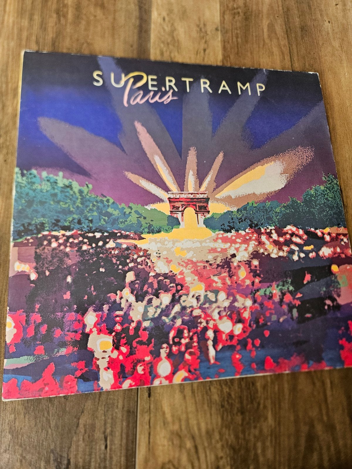 Supertramp - Paris (Dubbel LP, Live Album), Cd's en Dvd's, Vinyl | Rock, Gebruikt, 1980 - 1989, Ophalen of Verzenden, 12 inch