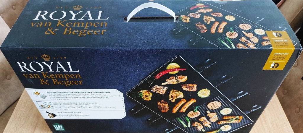 royal van kempen & begeer gourmetset gourmetstel, Ophalen of Verzenden, Nieuw, 8 personen of meer