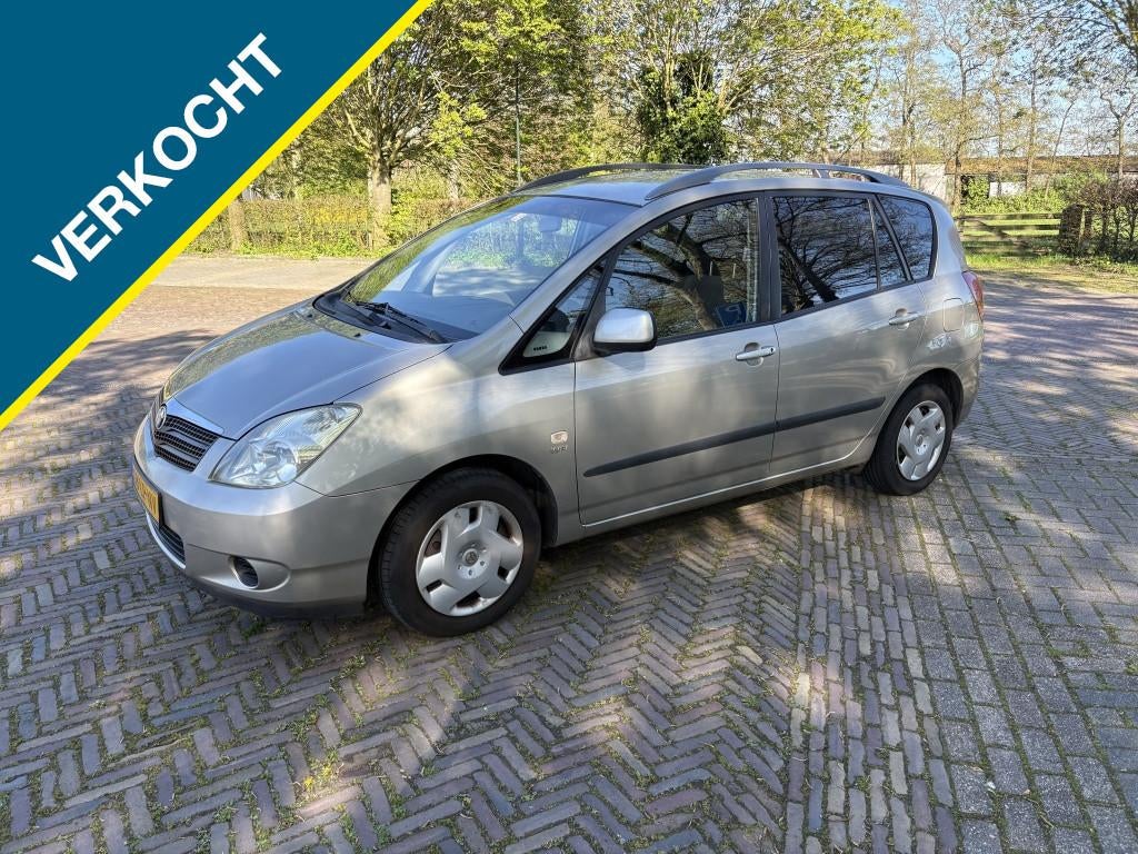 Toyota Corolla Verso 1.6 VVT-i L.Terra (bj 2003), Auto's, 450 kg, Gebruikt, 4 cilinders, Handgeschakeld