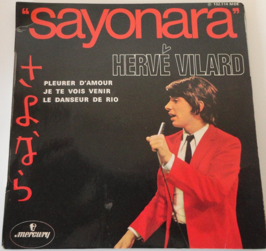Herve Vilard > Sayonara, Gebruikt, Overige genres, 7 inch, Single