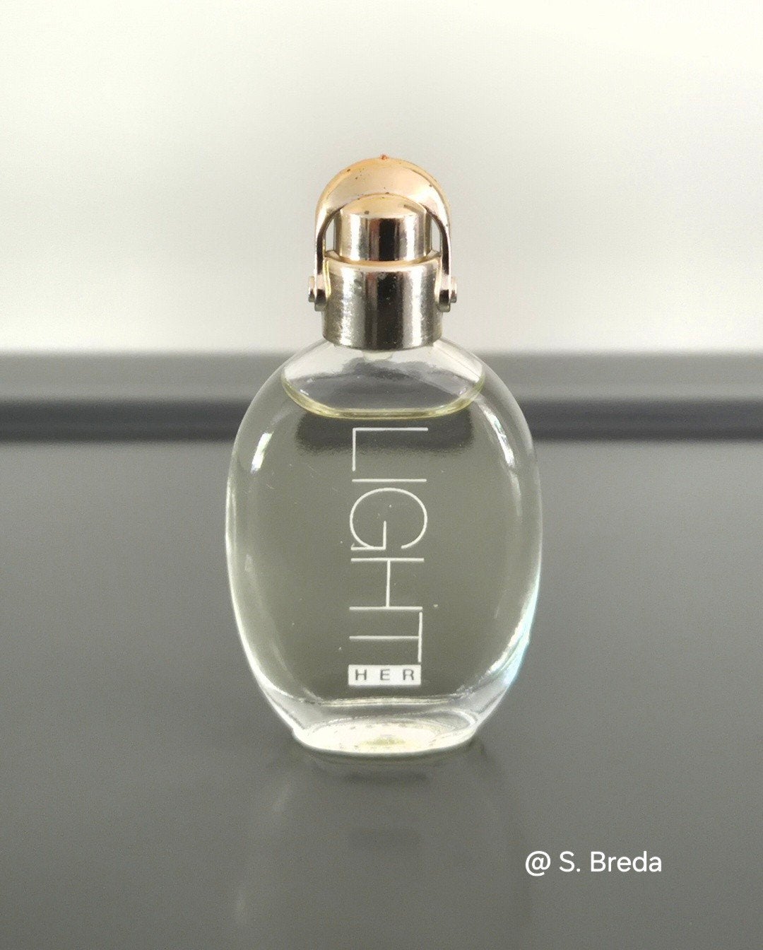 Trussardi - Light Her - volle miniatuur, Verzamelen, Ophalen of Verzenden, Zo goed als nieuw, Miniatuur, Gevuld