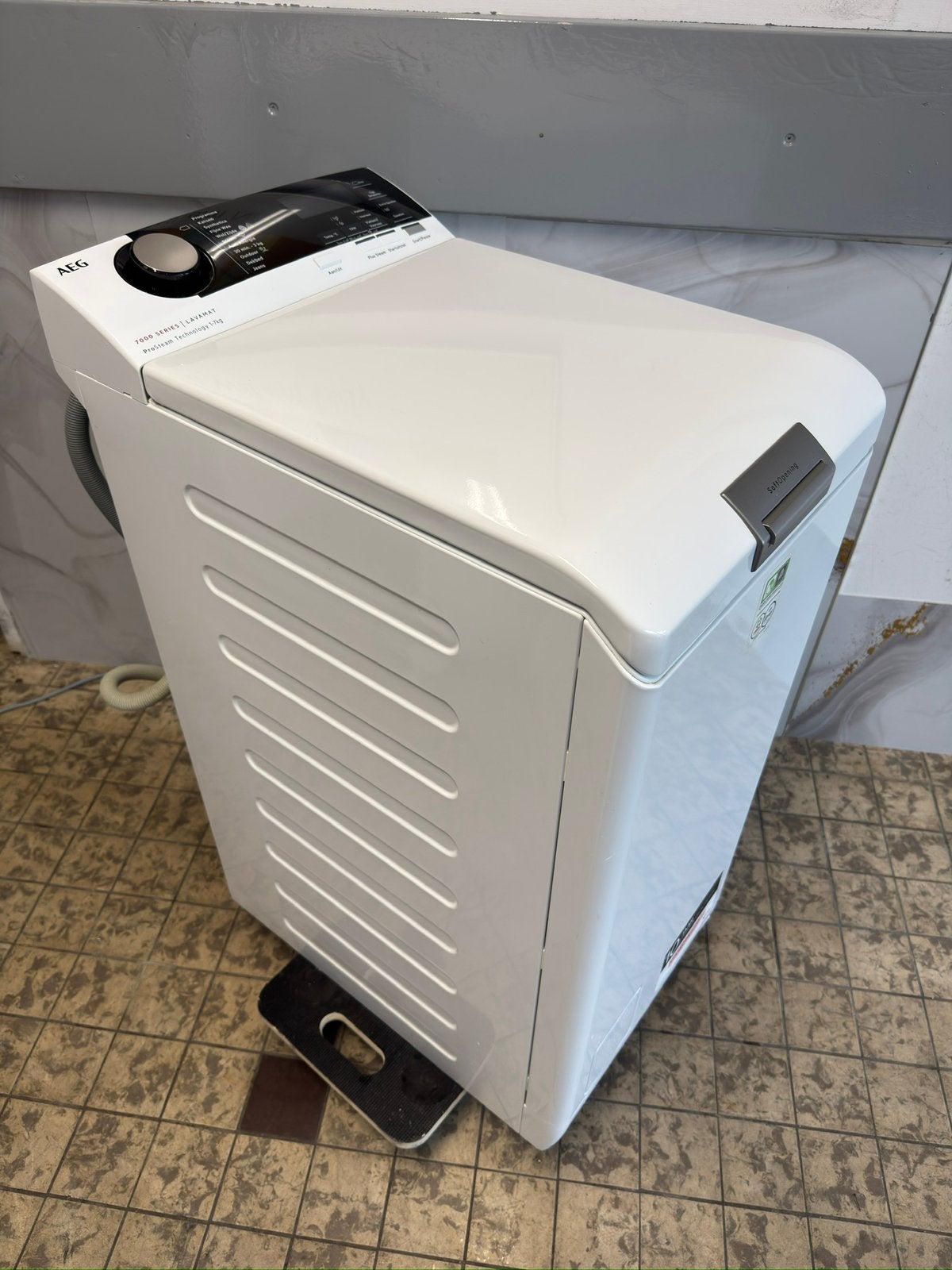 Aeg wasmachine bovenlader 7 kg A++, Witgoed en Apparatuur, Wasmachines, 8 tot 10 kg, Ophalen of Verzenden, 1600 toeren of meer