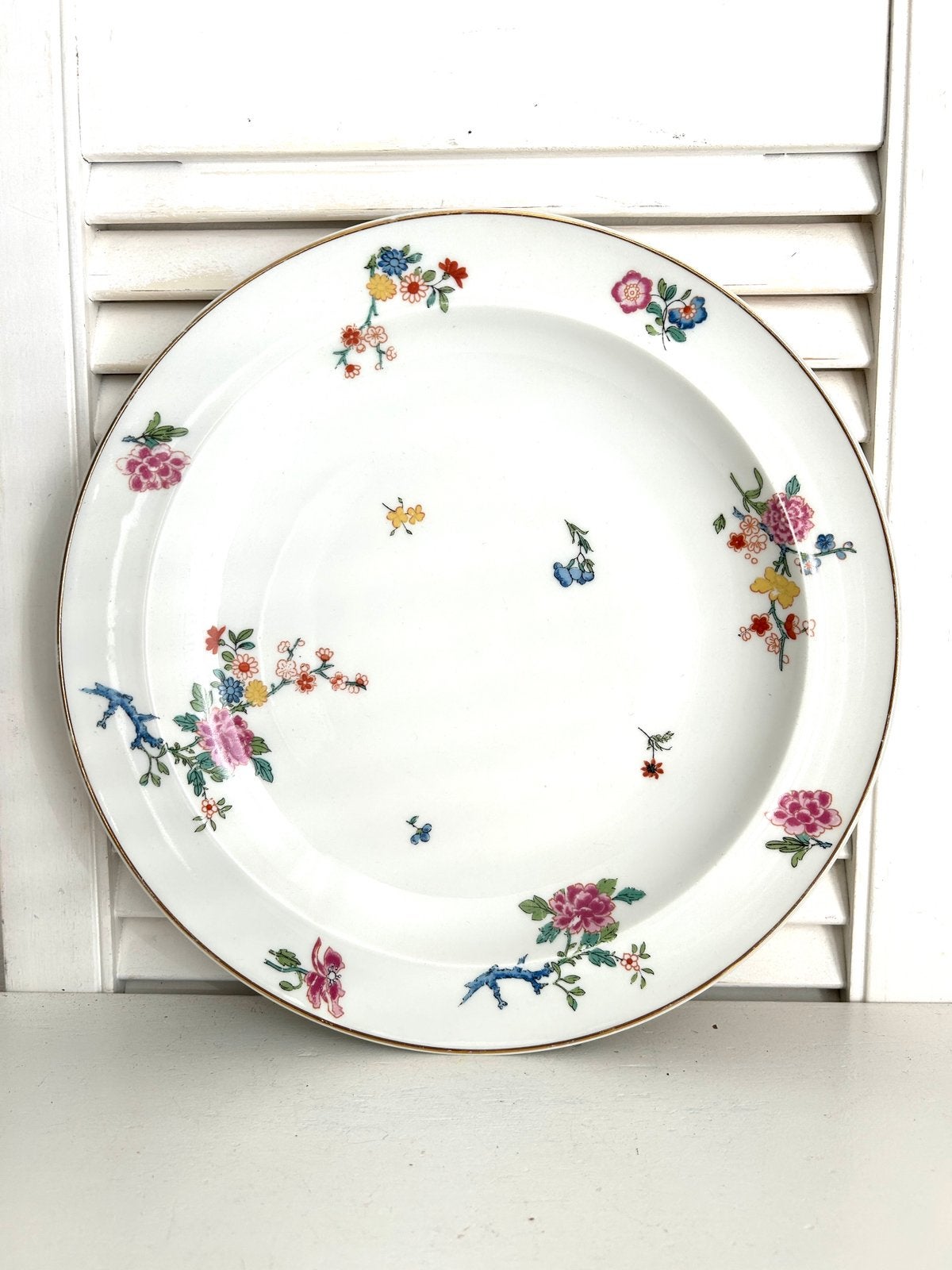 Antiek porseleinen taartschaal A. Lanternier & Co Limoges, Ophalen