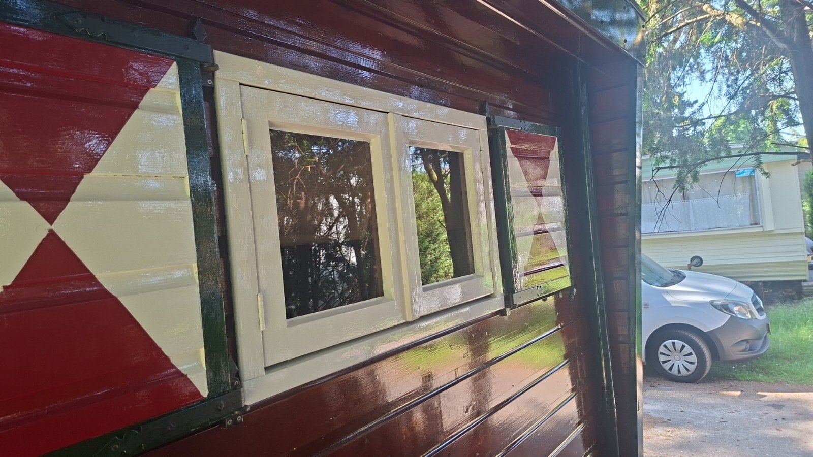 Mooi chalet te koop, Caravans en Kamperen, Stacaravans, Tot en met 4