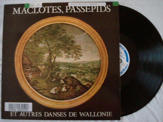 Maclotes, passepids et autres danses de Wallonie, Ophalen of Verzenden, Gebruikt, 12 inch