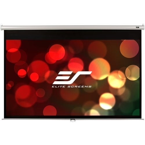 Elite Screens M92XWH Projectiescherm (16:9) 217 x 140 cm, Audio, Tv en Foto, Ophalen, Handmatig, Zo goed als nieuw