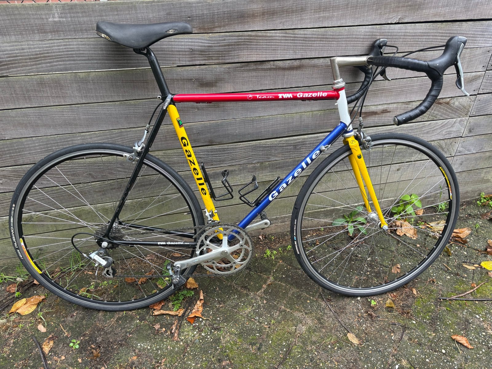 Gazelle TVM racefiets   Met deukje, Ophalen, 28 inch, Gebruikt, Staal