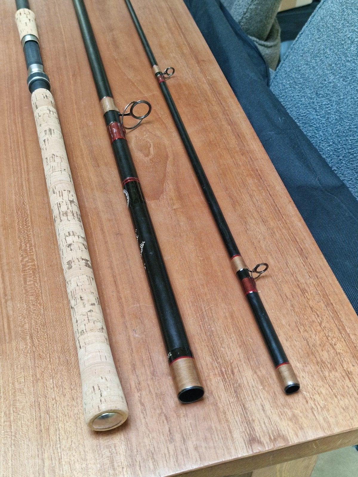 Karper penhengel holglas., Ophalen of Verzenden, Werphengel