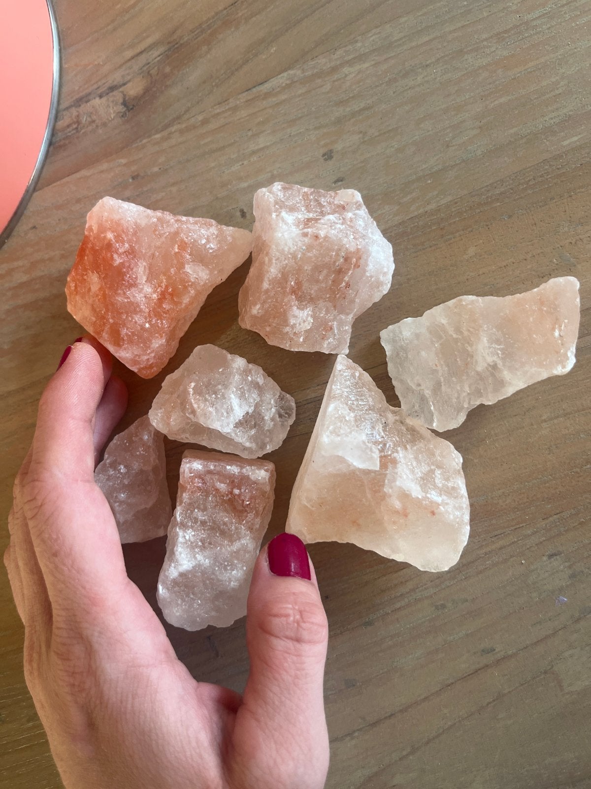 Himalaya Zoutkristallen - Ruwe Stukken, Ophalen of Verzenden, Mineraal