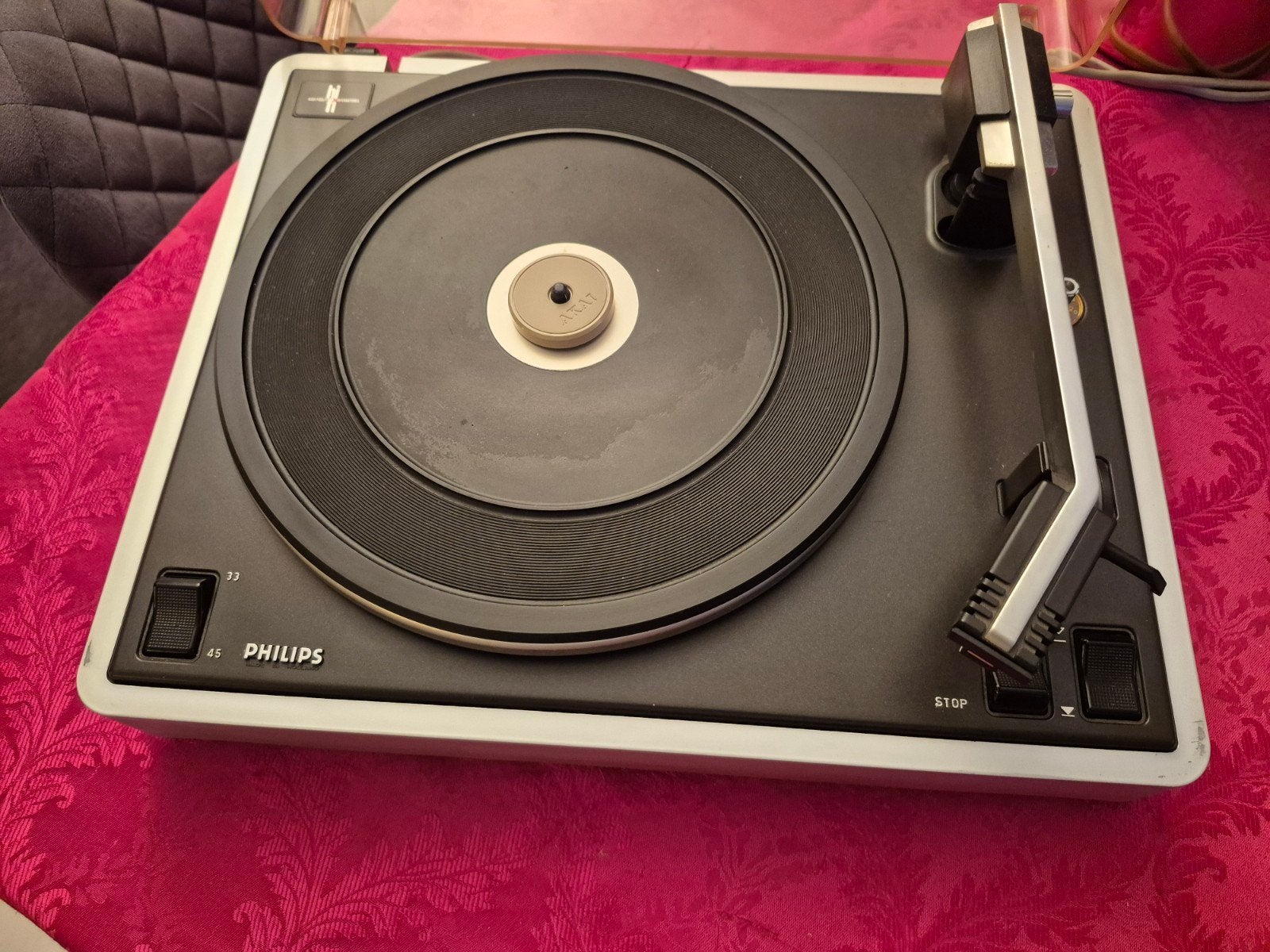 Philips 22GA227/05 Platenspeler - Vintage HiFi, Ophalen, Gebruikt, Platenspeler, Philips