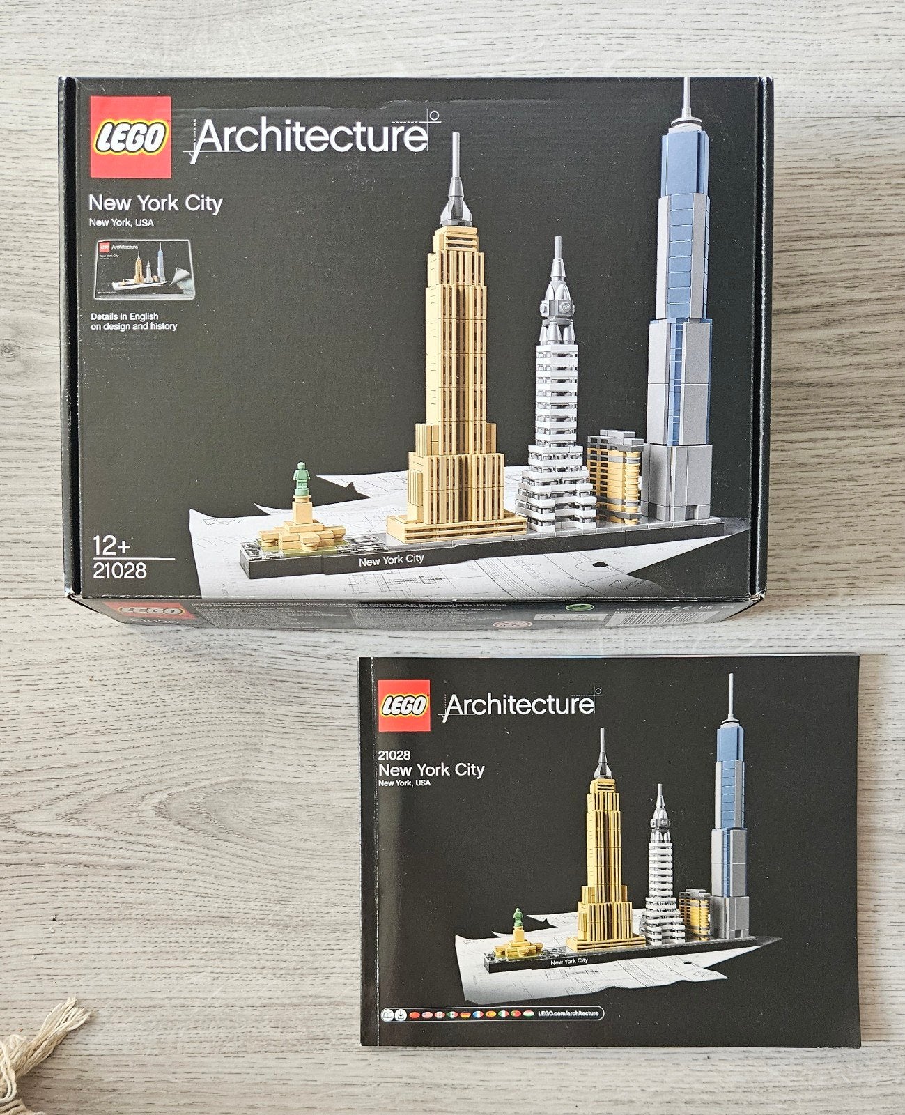 LEGO Architecture New York City 21028 COMPLEET, Verzenden, Zo goed als nieuw, Overige merken