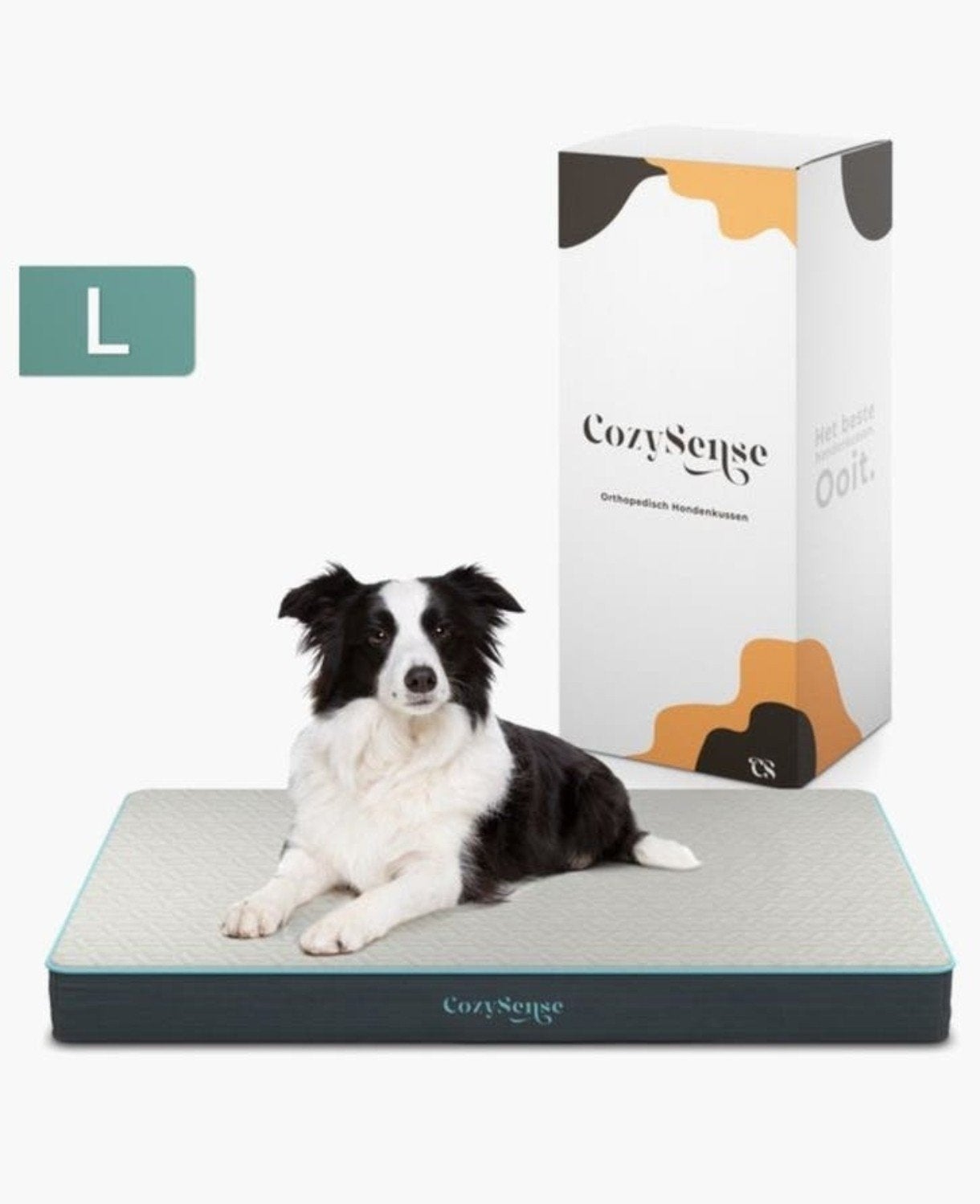 CozySense orthopedisch honden kussen maat L, Dieren en Toebehoren, Hondenmanden, Ophalen, Zo goed als nieuw