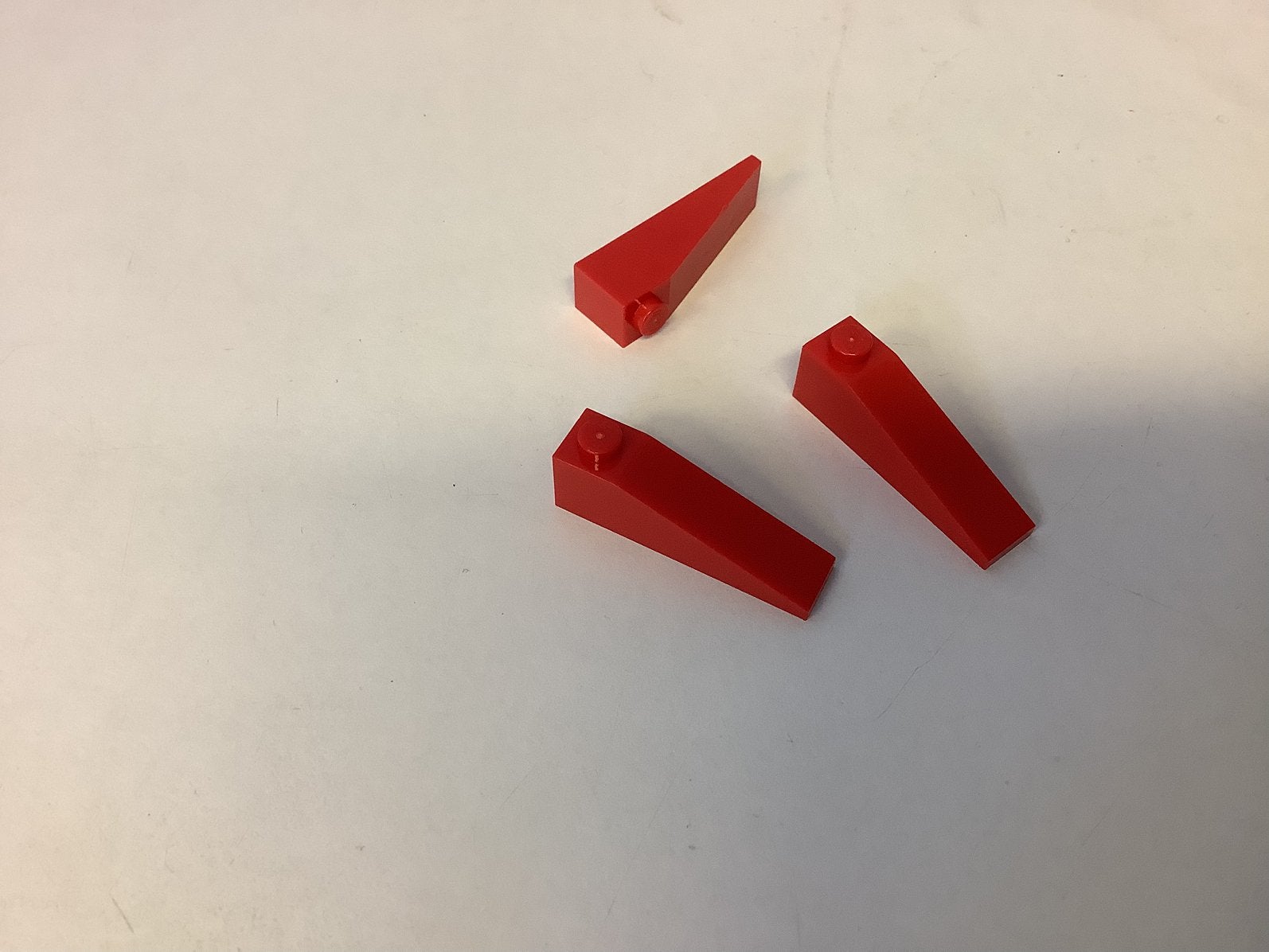 Lego dakpan 18 4x1 rood, Kinderen en Baby's, Speelgoed | Duplo en Lego, Ophalen of Verzenden, Gebruikt, Losse stenen, Lego