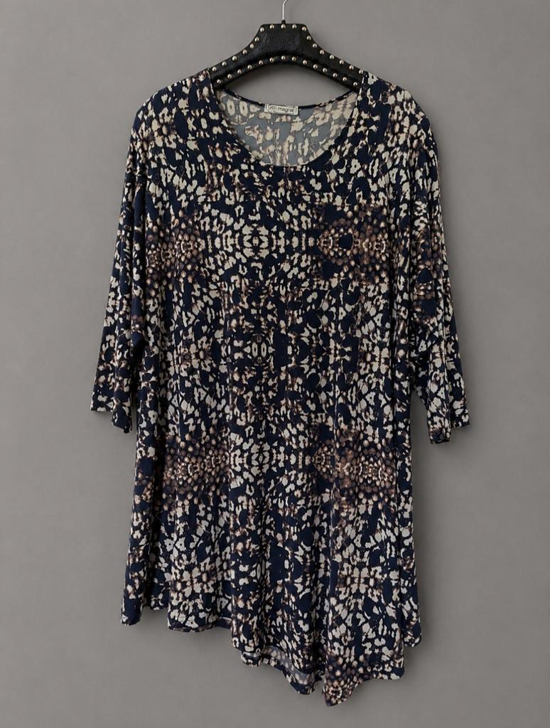Magna  tuniek  56-58, Blauw, Blouse of Tuniek, Ophalen of Verzenden, Magna