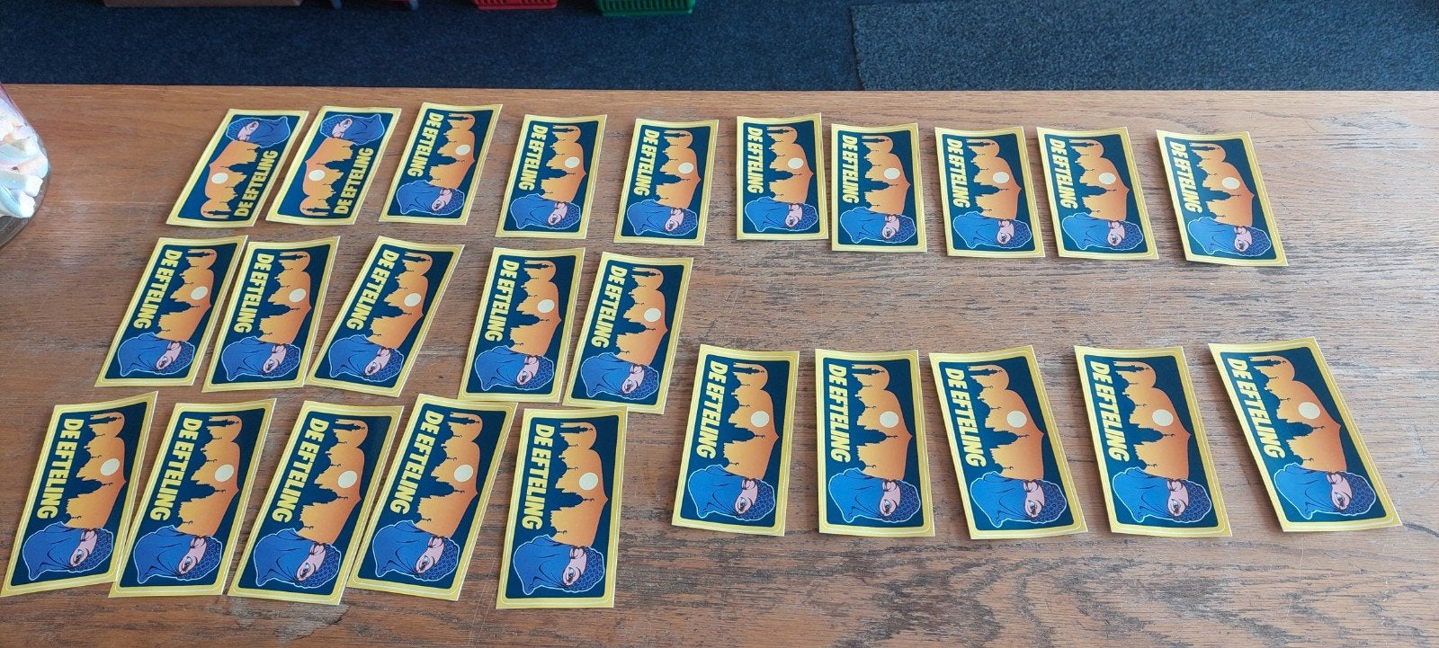 Vintage Efteling parkeersticker - zeldzaam verzamelobject, Verzamelen, Efteling, Ophalen of Verzenden, Gebruikt, Overige typen
