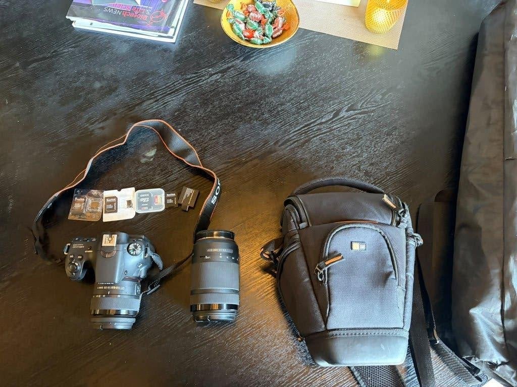 fotocamera, Gebruikt, Spiegelreflex, Ophalen of Verzenden, 4 t/m 7 keer