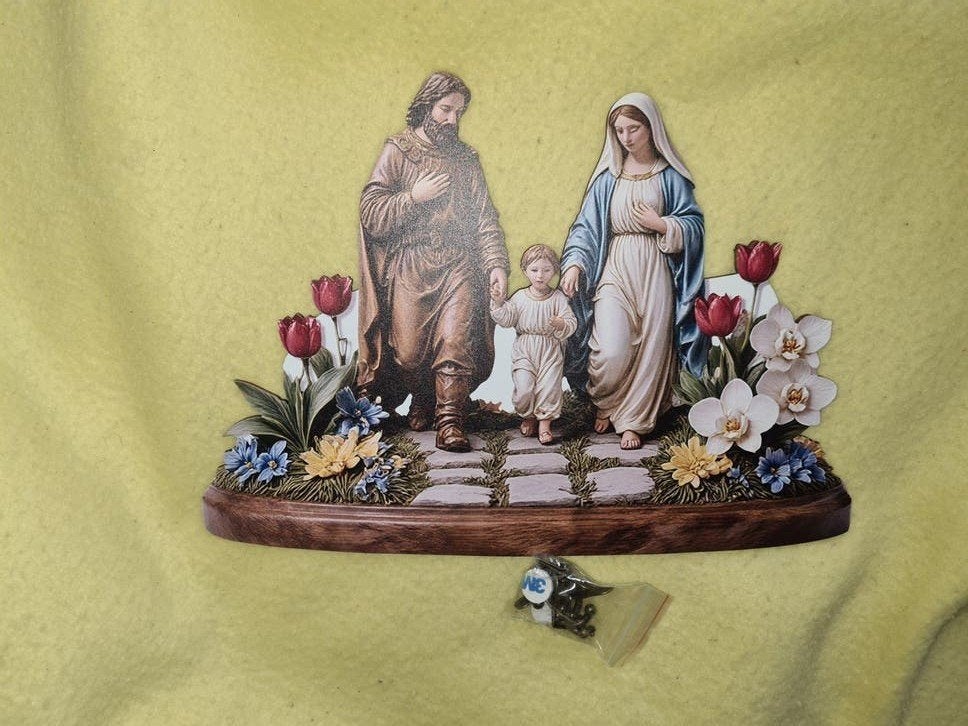 Heilige Familie Muurdecoratie, Antiek en Kunst, Antiek | Religie, Ophalen of Verzenden