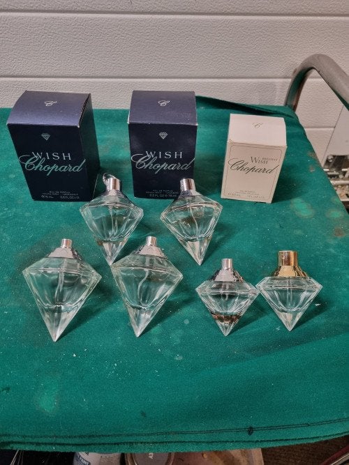 lege parfum flesjes chopard, Diversen, Rommelmarktspullen, Ophalen of Verzenden, 'T Olde Gre-j, Info@toldegrej.nl, Endepoelstraat 20f Didam
