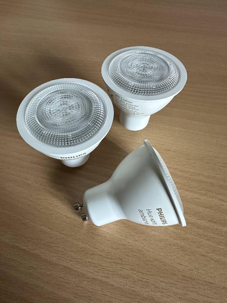 Philips Hue white ambiance GU10, Led-lamp, Minder dan 30 watt, Ophalen of Verzenden, Zo goed als nieuw