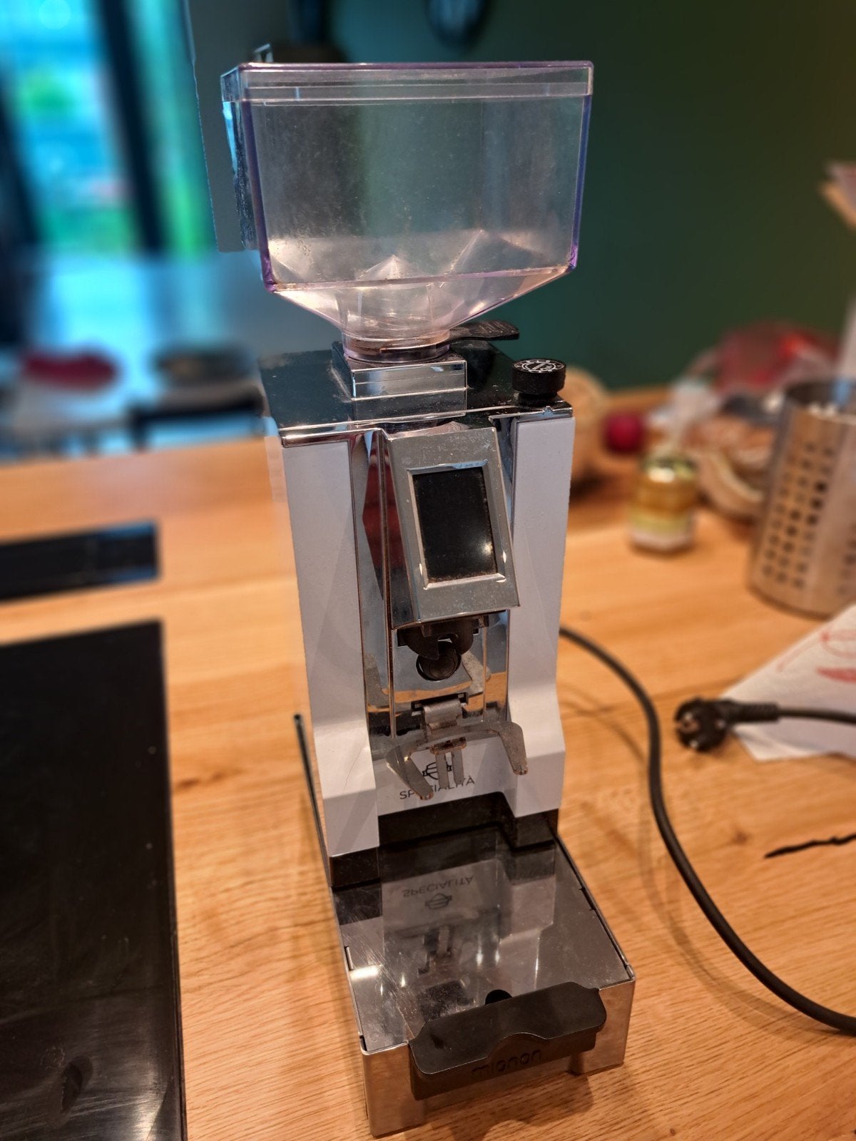 Koffiemolen - Eureka mignon specialita met knockbox, 10 kopjes of meer, Ophalen, Zo goed als nieuw