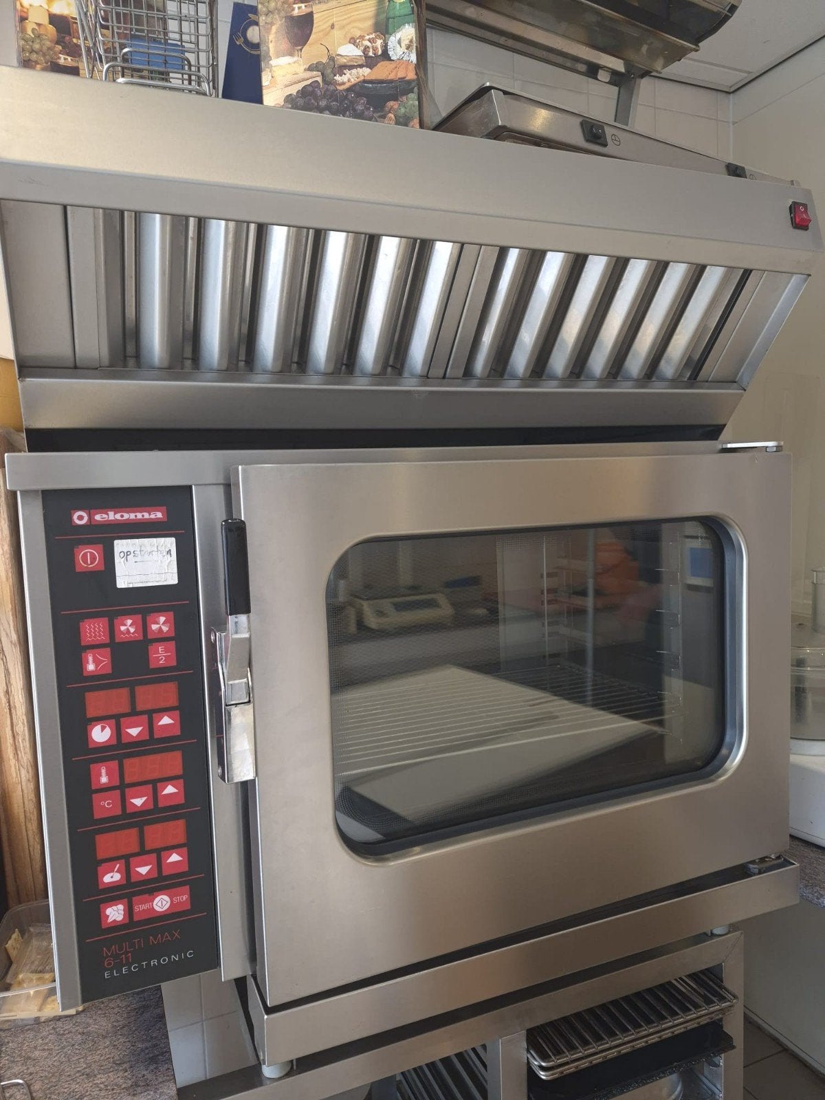 Eloma Multi Max 6-11 Steamer met onderstel en accessoires, Ophalen, Gebruikt, Ovens, Magnetrons en Steamers