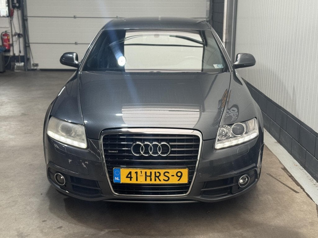 Audi A6 Limousine 3.0 TFSI quattro Pro Line, Auto's, Euro 5, Stof, Gebruikt, Zwart