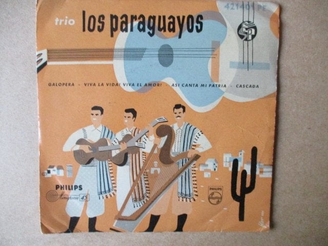 s3208 los paraguayos - galopera, Ophalen, Gebruikt, 7 inch, Overige genres