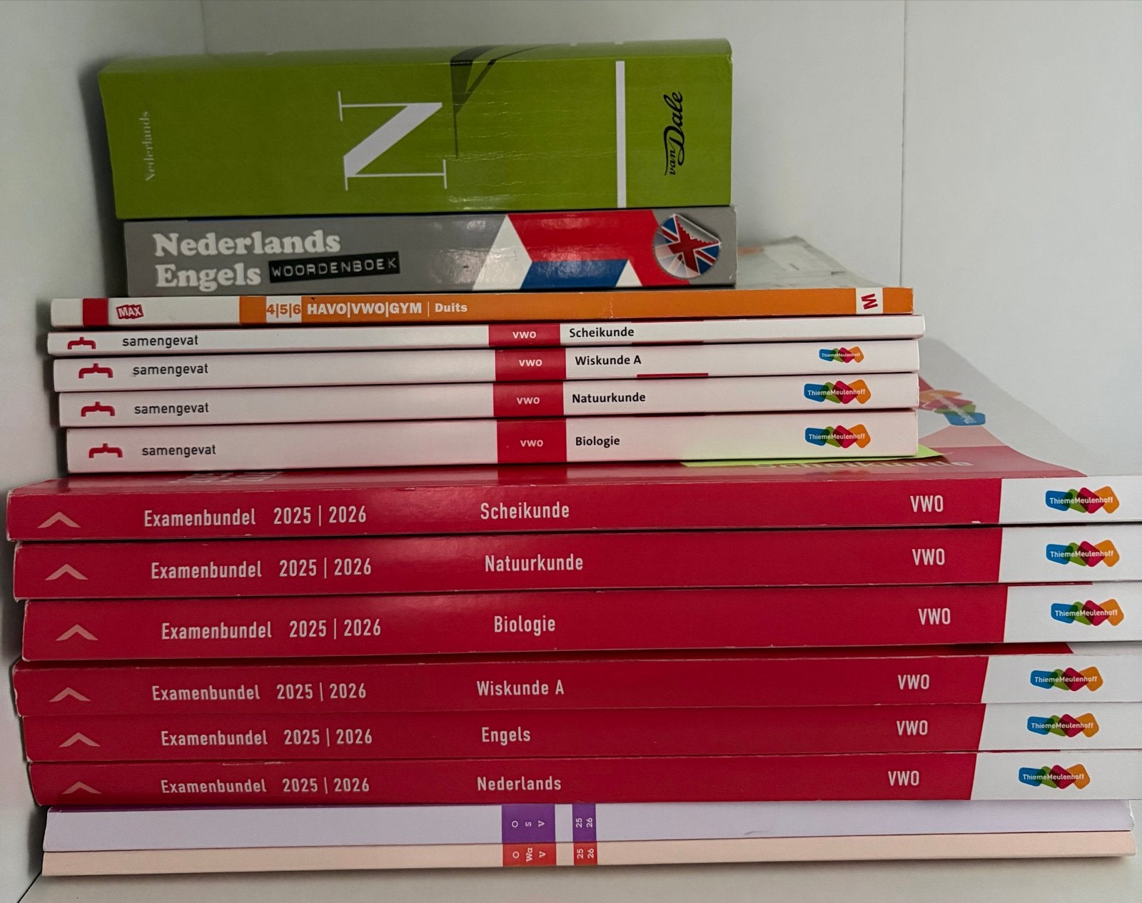 VWO Examenbundels & Samengevat boeken 2025/2026, Boeken, Ophalen, Gelezen, VWO, Nederlands